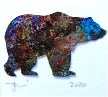 Load image into Gallery viewer, 'Blueberry Bear'-Sourdough Rum Coddiwomple 4"x4"
