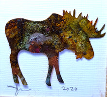 Load image into Gallery viewer, 'The Rusty Moose'-Sourdough Rum Coddiwomple 4"x4"