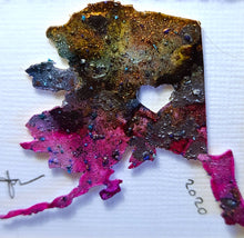 Load image into Gallery viewer, 'Alaska Fireweed' Sourdough Rum Coddiwomple 4"x4"