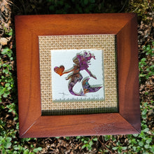 Load image into Gallery viewer, 'Moss Campion Mermaid'-Sourdough Rum Coddiwomple 4"x4"