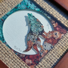 Load image into Gallery viewer, 'Moss Moon Wolf'-Sourdough Rum Coddiwomple 4"x4"