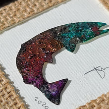 Load image into Gallery viewer, 'Menzie's Penstemon Steelhead'-Sourdough Rum Coddiwomple 4"x4"