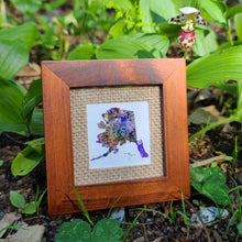 Load image into Gallery viewer, 'Spotted Ladyslipper Orchid' Alaska Coddiwomple 4"x4"
