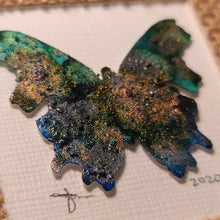 Load image into Gallery viewer, 'Artemesia Malachite Butterfly' Sourdough Rum Coddiwomple 4"x4"