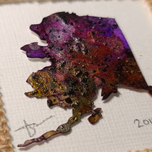 Load image into Gallery viewer, 'Alaskan DarkOrchid Bugleweed' Sourdough Rum Coddiwomple 4"x4"