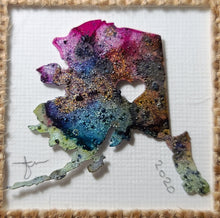 Load image into Gallery viewer, 'Pink Holly Tidle Bore' Alaskan Coddiwomple 4"x4"