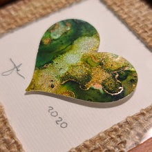 Load image into Gallery viewer, &#39;Forest Stream&#39; Trail of Hearts 4&quot;x4&quot;