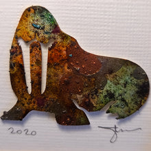 Load image into Gallery viewer, &#39;Copper Walrus&#39;-Sourdough Rum Coddiwomple 4&quot;x4&quot;