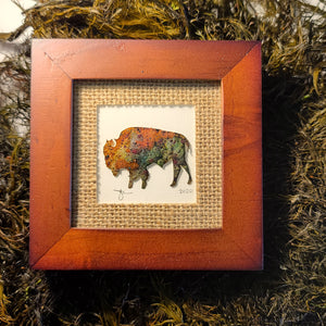 'Copper Bison''-Sourdough Rum Coddiwomple 4"x4"